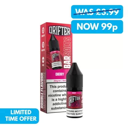 SALE! 20mg Drifter Bar Salts 10ml Nic Salts