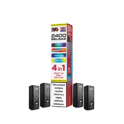 IVG 2400 Fruit & Mint Edition Reload Pods