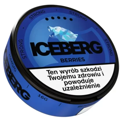 Woreczki nikotynowe ICEBERG 20mg – Berries Snus AKCYZA