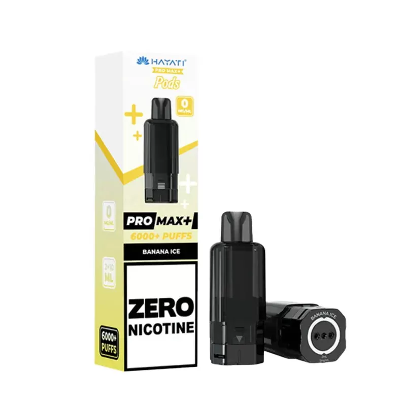 Hayati Pro Max Plus 6000 Zero Nicotine Pods - Double Menthol - Image 2
