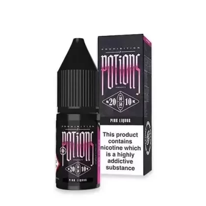 Prohibition Potions Pink Liquor Nic Salt - Nicotine Strength#10mg>20mg