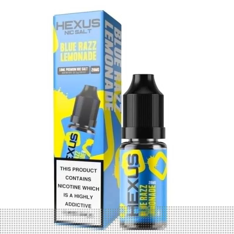 Blue Razz Lemonade Hexus Nic Salts – 10mg/20mg (4 or 10 Packs)