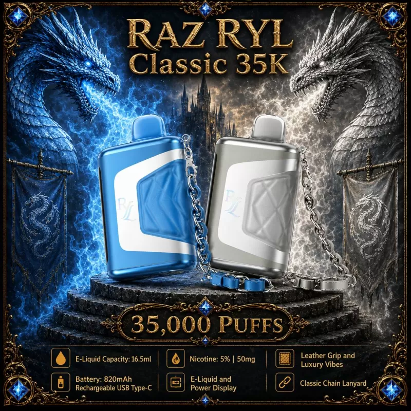 RAZ RYL Classic 35K - Orange Mango - Vapeciga