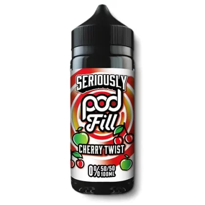 Cherry Twist Shortfill by Seriously Pod Fill - 0 mg/ml