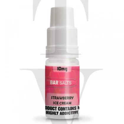 BAR SALTS STRAWBERRY ICE CREAM NIC SALT E-LIQUID