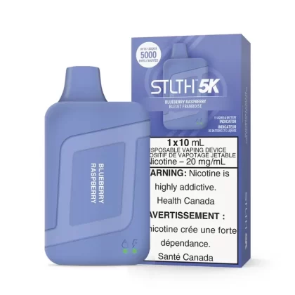 STLTH 5K Disposable Vape – Blueberry Raspberry