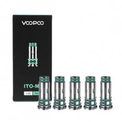 VOOPOO ITO Coils - 5 Pack; M0 0.5 Ohms, M1 0.7 Ohms