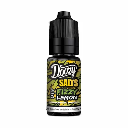 Doozy Salts Fizzy Lemon Nic Salt Vape Juice - 10 Pack - Strength