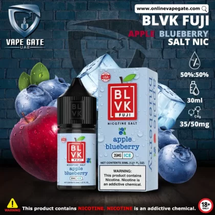 APPLE BLUEBERRY ICE - BLVK FUJI SALTS - 30ML