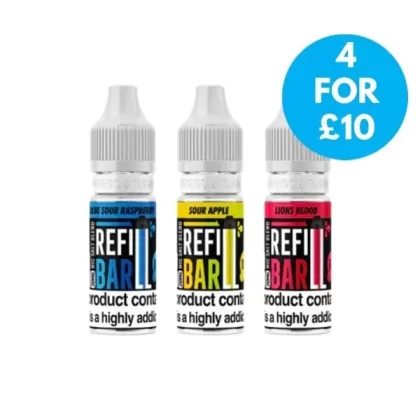 20mg Refill Bar Salts 10ml Nic Salts (50VG/50PG) - Vape Co