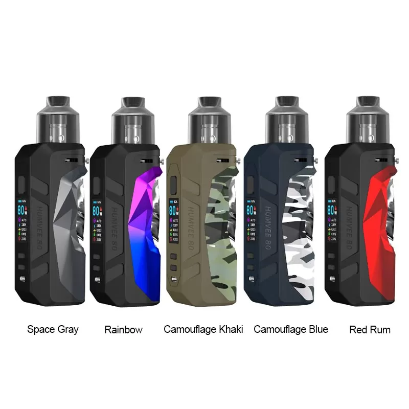 Sigelei Humvee 80 Pod Mod Kit 5ml - Space Gray - Image 2