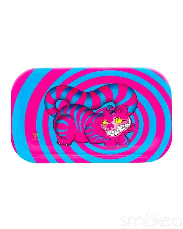 V Syndicate “Seshigher Cat” Metal Rolling Tray - Size#Small>Medium