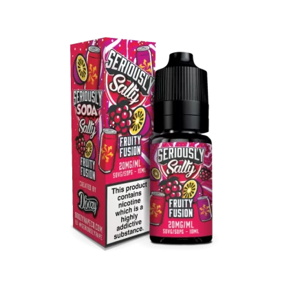 Fruity Fusion Nic Salt by Seriously Soda Salts 10ml - 10mg