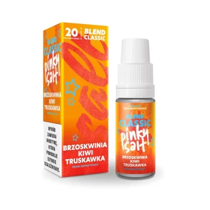 Liquid Pinky Salt 20mg Brzoskwinia Kiwi Truskawka 10ml