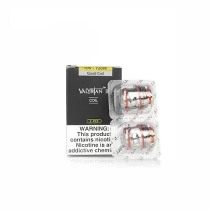 Uwell Valyrian 2 Replacement Coils - Quadruple 0.15ohm – 100W-120W, UN2 0.32ohm Single Meshed Coil – 90-100W