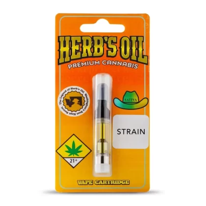 Herb’s Oil 1g Green Crack Cartridge Herb’s