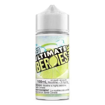 Lime By Ultimate Berries ICED – 100 ML - Vape Product, Vape Product