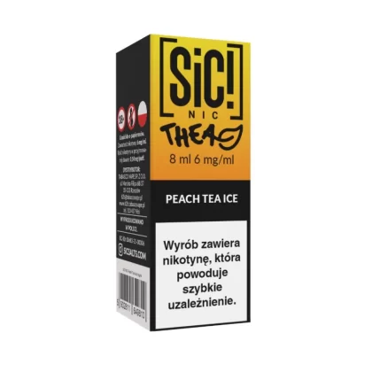Liquid SIC! NIC 8ml 6mg Peach Tea Ice – Thea