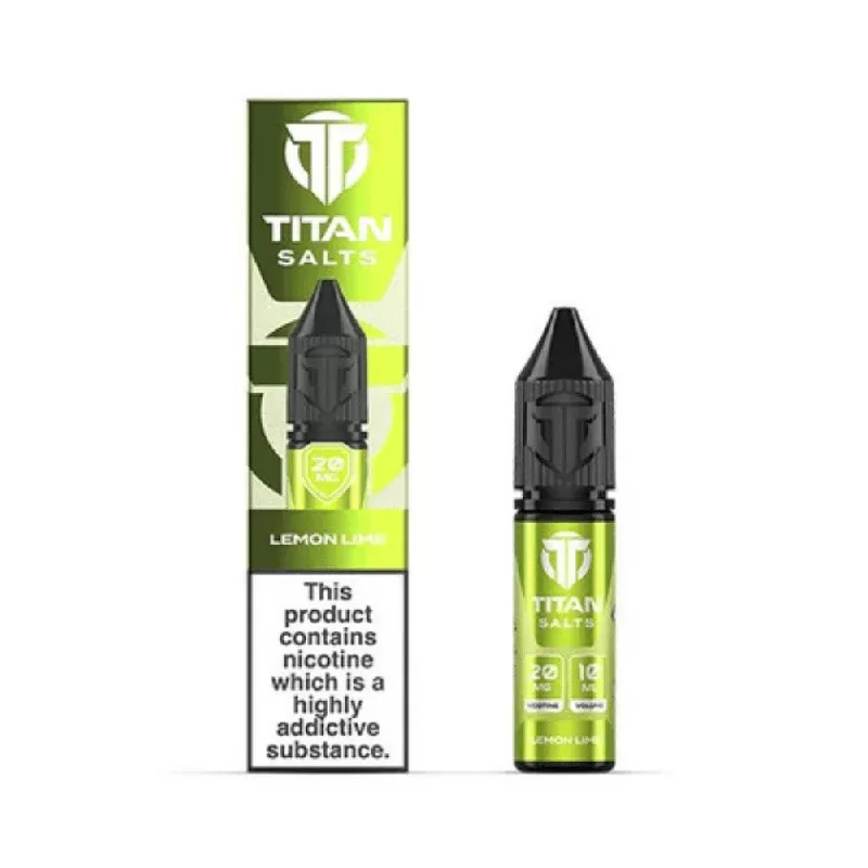 Titan Salt Lemon Lime Nic Salt E Liquid - Strength#10mg>20mg