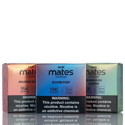 7 Daze Clickmate Mates Recharge 5% Nic - Red Grapplemelon