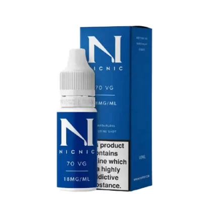 70 VG 18mg Nicotine Shot 10ml