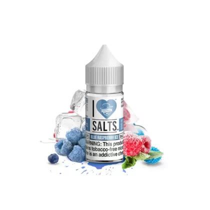 Blue Raspberry Ice Salt by Mad Hatter EJuice 30ml - 25MG