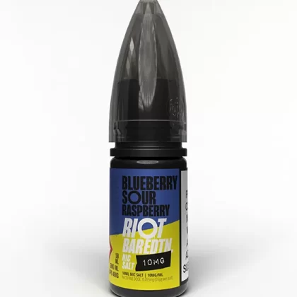 Blueberry Sour Raspberry Nic Salt E-Liquid - Riot Bar Edition - 5mg - PG 60%