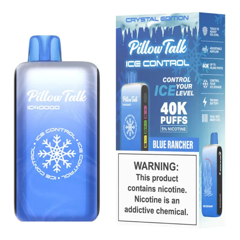 Pillow Talk Ice Control IC40000 "Crystal Edition" Disposable - 40000 Puffs - Craazzyy Melon - Image 2