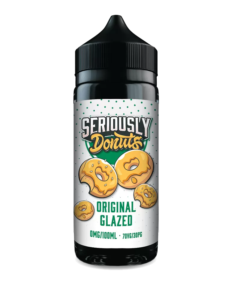Original Glazed (Donuts) Seriously E Liquid 100ml – 70VG - Vapestorm Co