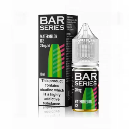 Bar Series Watermelon Ice 5mg & 10mg Salt Nicotine E-Liquid - Vapourdays Co