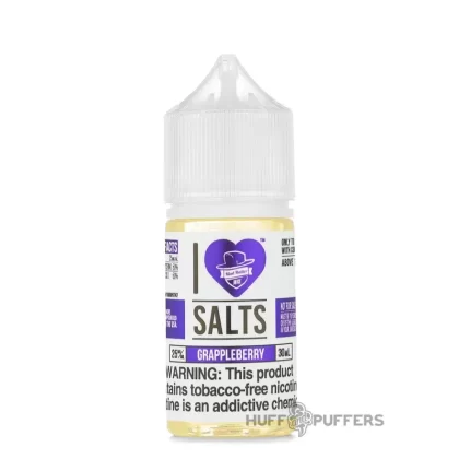 I Love Salts – Grappleberry 30mL - Nicotine Strength#25mg>50mg