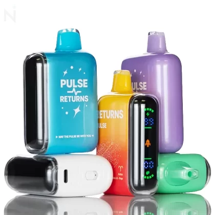 Pulse Returns 15000 Puff Disposable Vape - Sour Apple B-Pop