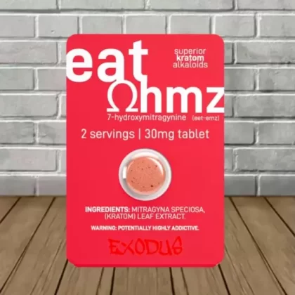 Eat Ohmz 7-Hydroxy Kratom Tablets 1ct - Ejuicewarehouse