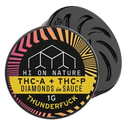 Hi On Nature 1g DAB DIAMOND – THC-A + THC-P – THUNDERF*CK - Ejuicewarehouse