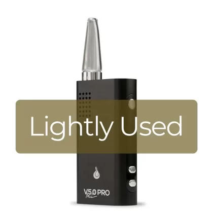 Lightly Used – Flowermate Mini Pro Vaporizer V5s - Condition#Lightly Used>Lightly Used (Reboxed)>New Open BoxBlack>Blue