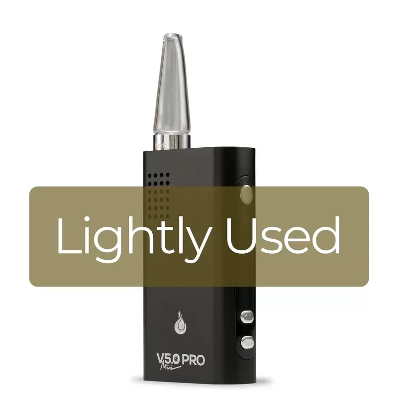 Lightly Used – Flowermate Mini Pro Vaporizer V5s - Condition#Lightly Used>Lightly Used (Reboxed)>New Open BoxBlack>Blue