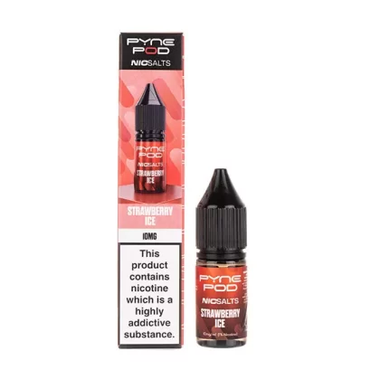 Strawberry Ice Nic Salt E-Liquid by Pyne Pod - 10mg