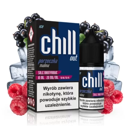 Liquid Chill Out Salt 20mg 10ml Porzeczka Malina Ice