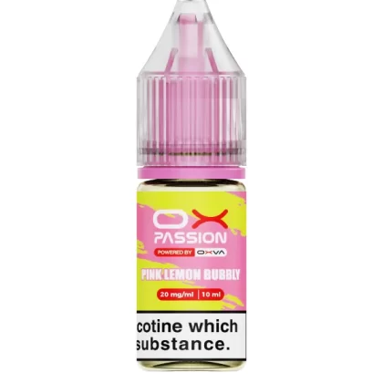 Pink Lemon Bubbly OX Passion Nic Salt E-Liquid by OXVA - 10ml - 20mg