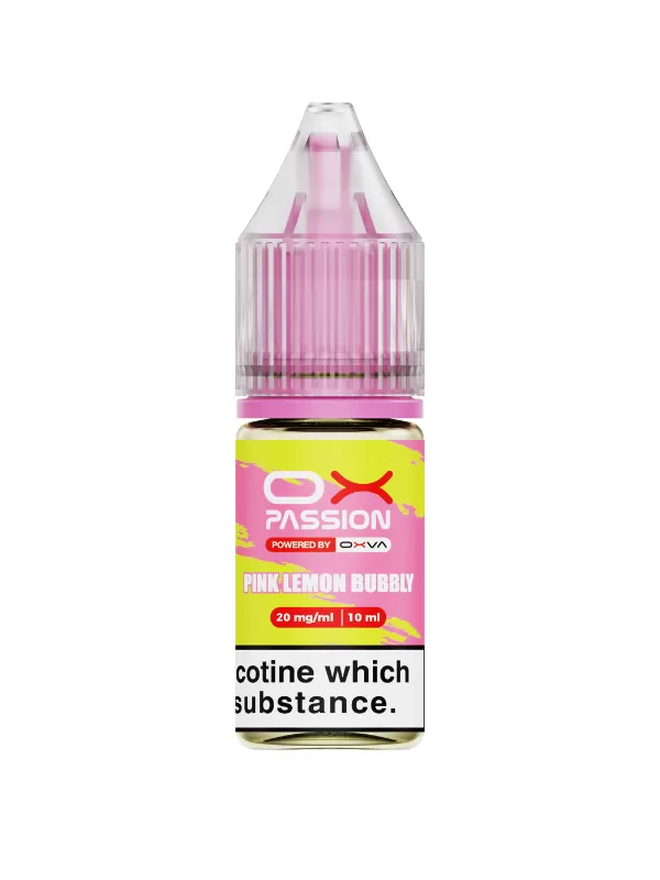 Pink Lemon Bubbly OX Passion Nic Salt E-Liquid by OXVA - 10ml - 20mg