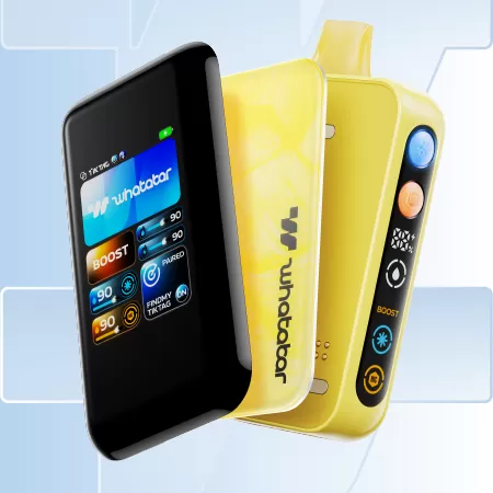 whatabar TIK TAG 50K Puff Disposable Device - 50000 Puffs - w/ Smart Screen / Fucking Fab - Image 3