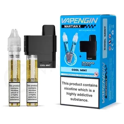 Cool Mint Vapengin Martian X Refill Pack