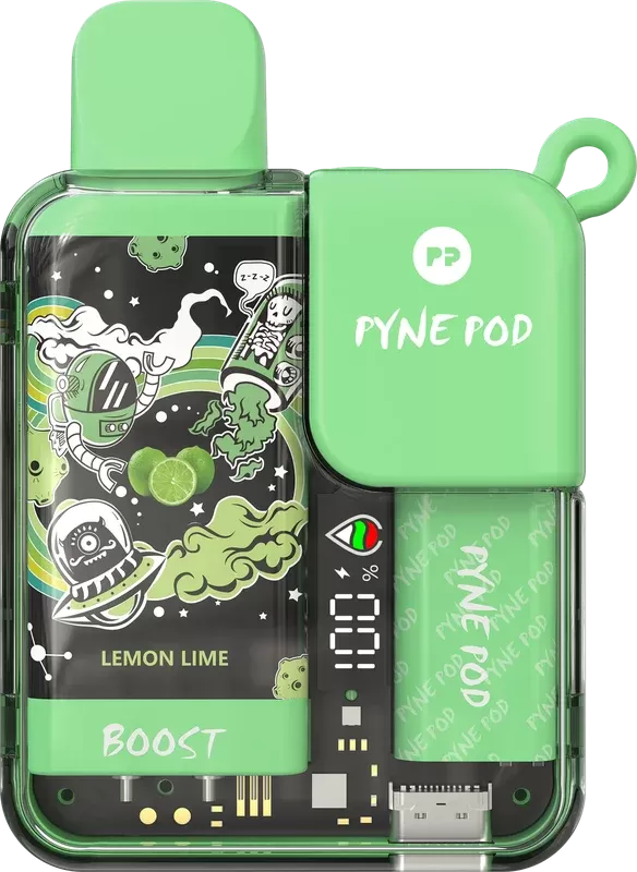 Pyne Pod Boost Disposable Vape – Lemon Lime