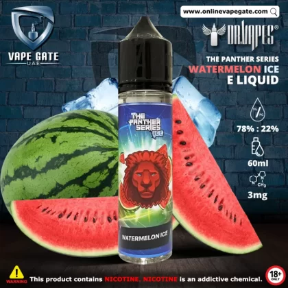 Watermelon Ice - The Panther Series Ice Elqiuid by Dr. Vapes - 3 mg /
