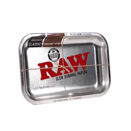 Raw Rolling Tray Silver - Size#Small>Large