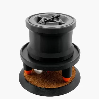 HUMBOLDT | Black Pre-Rolled Cones Filling Machine Starter Kit 109mm | Fill 121 Cones Per Run
