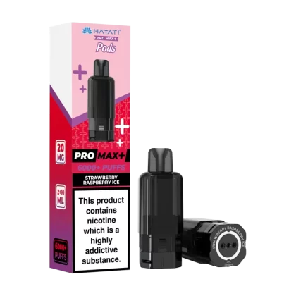 Strawberry Raspberry Ice Hayati Pro Max+ Refill Pack - 20mg - Vape Product (AB7A9C)