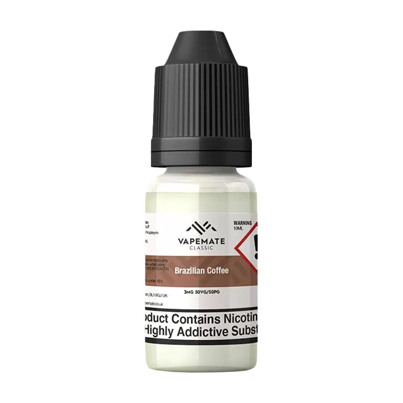 Vapemate Classic Brazilian Coffee 10ml - 50VG / 50PG / 3mg - Ecigwizard