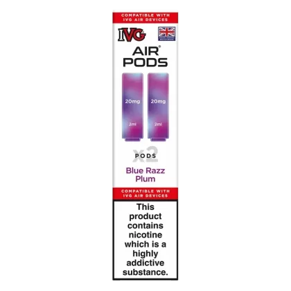 IVG Air 4in1 Blue Razz Plum Prefilled Pods