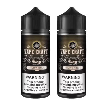 Vape Craft Fruity Rings 2 Bottle Bundle - 240mL (2x120mL); Vape Product, Vape Product